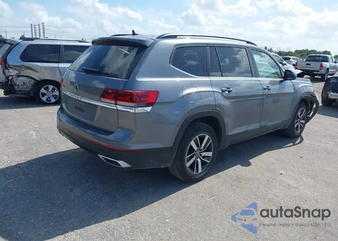 2022 Volkswagen Atlas 2.0T Se из США, поврежденный, VIN 1V2DP2CA9NC542764